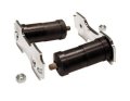 1964-73 Shackle Kit (Stainless Steel, Dual Exhaust 9/16" Rods)