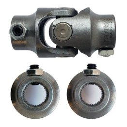 Borgeson Steel Steering Universal Joint 3/4-36 X 11/16-36 - 3-1/4" Length