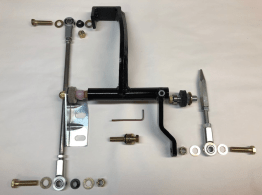 BORGESON SWAP ROLLER Z-BAR AND CLUTCH RODS – (289-302) SMALL BLOCK V8 (1965-1966) MUSTANG