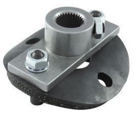 Borgeson Steering Coupler, 11/16-36 Spline, With Disc