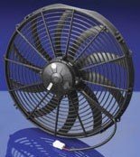 Spal 16inch curved blade high performance puller fan