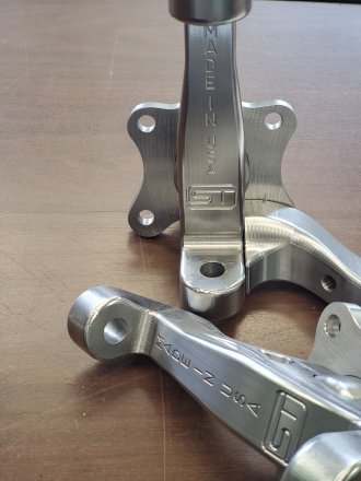 Beautifully CNC machined from billet chromoly 