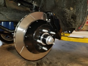 SOT 13x1.25" Rotor '4R' Forged Aluminum Caliper System - Trailing Mount