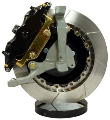 SOT 14x1.25" Rotor 6 Piston Forged Aluminum Caliper System - Trailing Mount