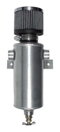 Aluminum Breather Tank with 2 bungs