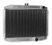 1967-69 Mustang 24" High Performance Aluminum Radiator (Small Block) with Transmission Cooler